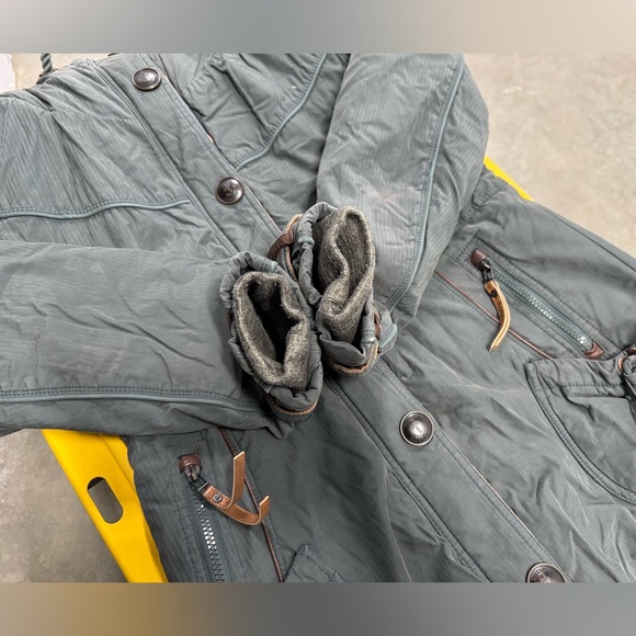 Naketano Becky Pupst V Dark Green Small RARE - Picture 11 of 16